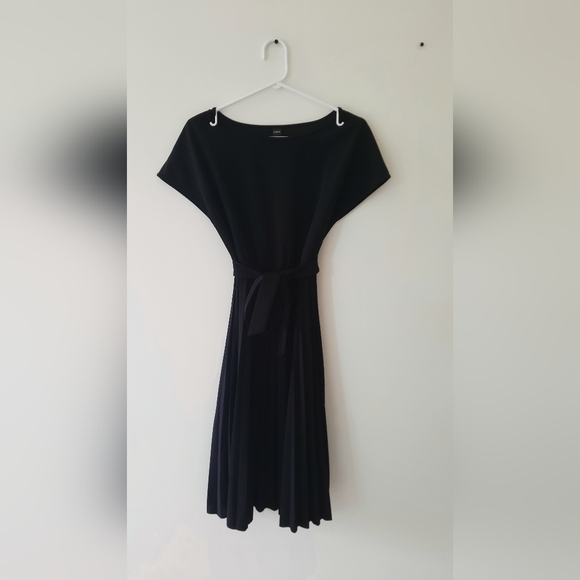 Black Pleated Dress - Picture 9 of 9